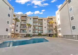 Community oceanfront pool