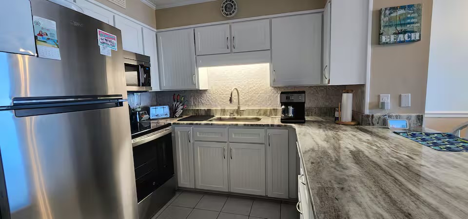 Fully equipped kitchen